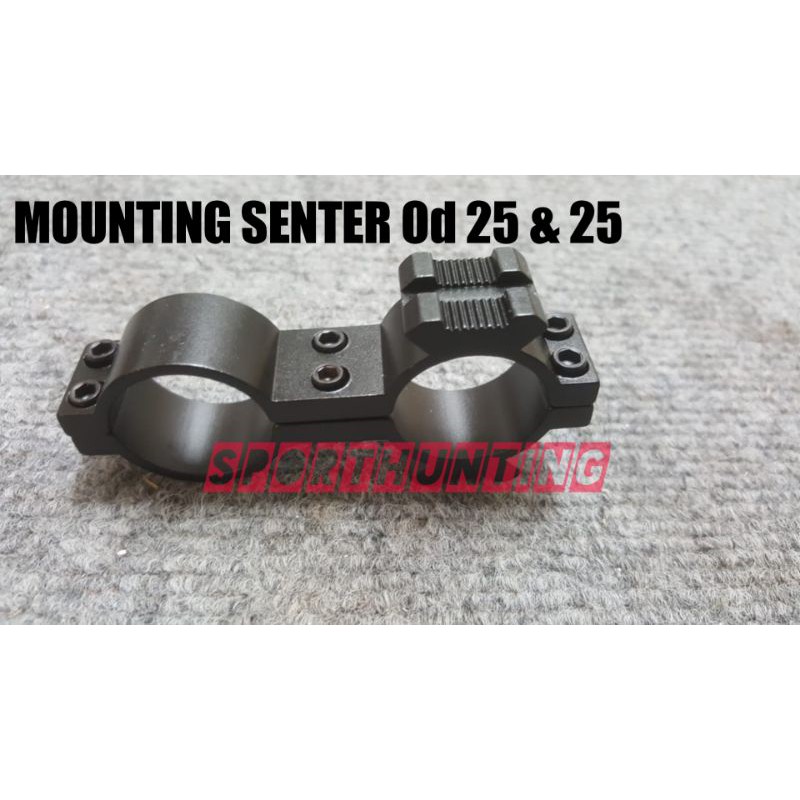 Mounting Senter teleskop od 25 & 25