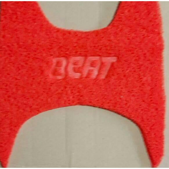 ➩ Karpet serabut alas kaki motor beat deluxe / street 2020 - 2022 ➢