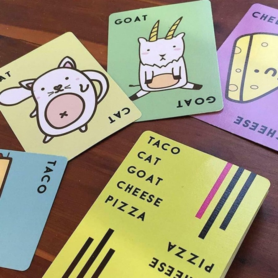 Taco Cat Goat Cheese Pizza Board Game Card Games Mainan Kartu READY