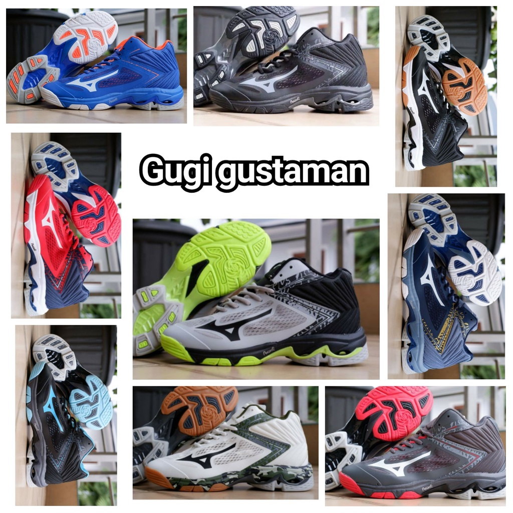 Mizuno wlz 5 mid - sepatu mizuno wlz 5 mid premium