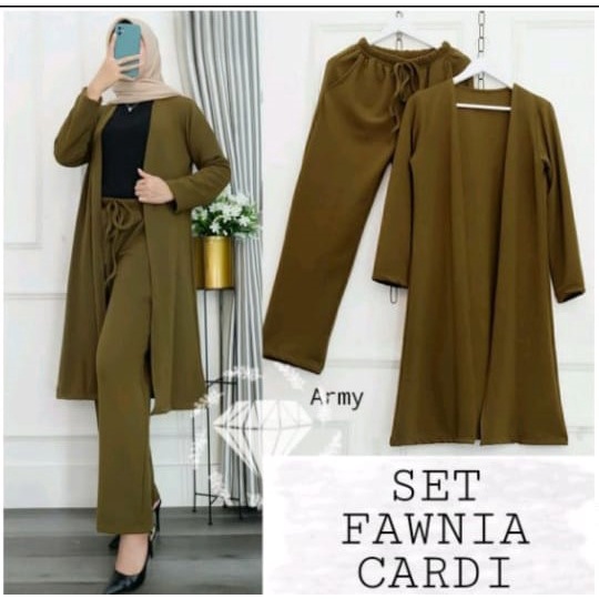 BAJU SETELAN CARDIGAN
