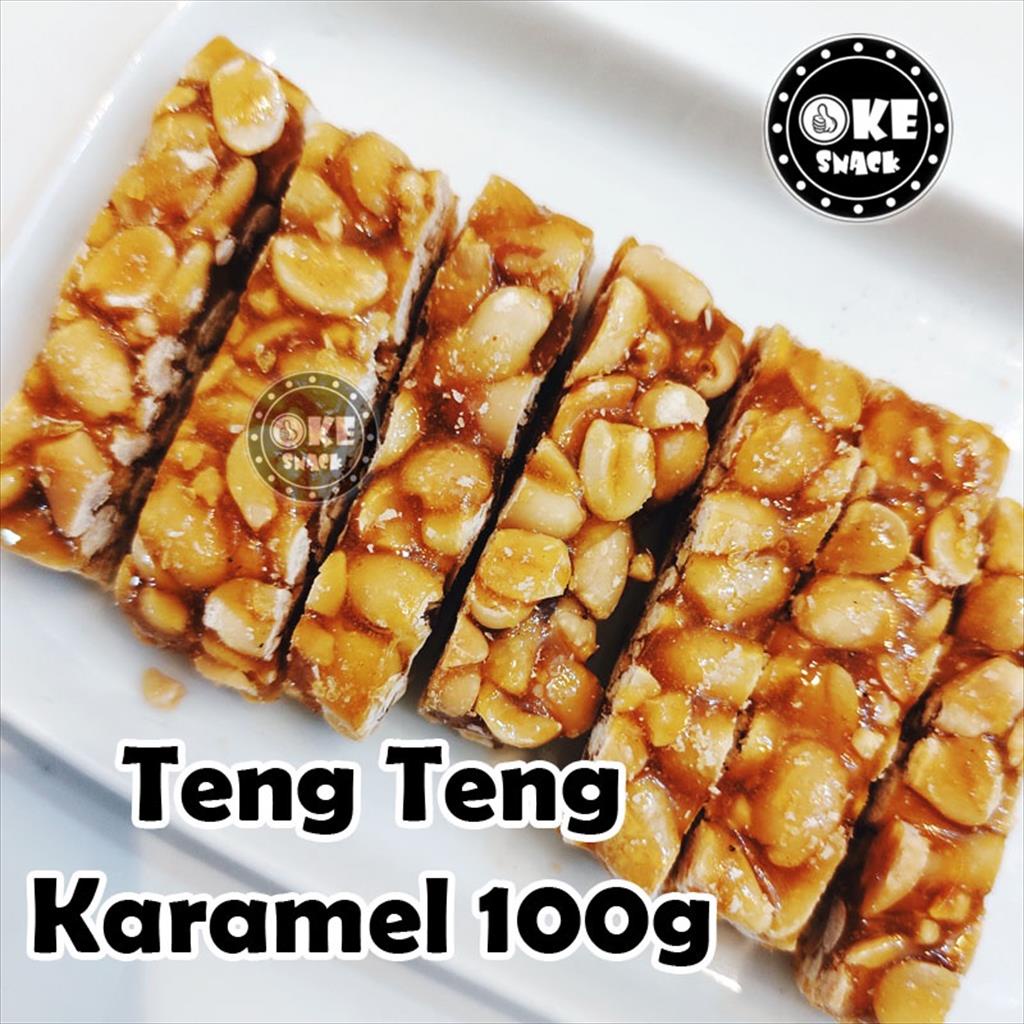 Teng Teng kacang karamel 100g home made