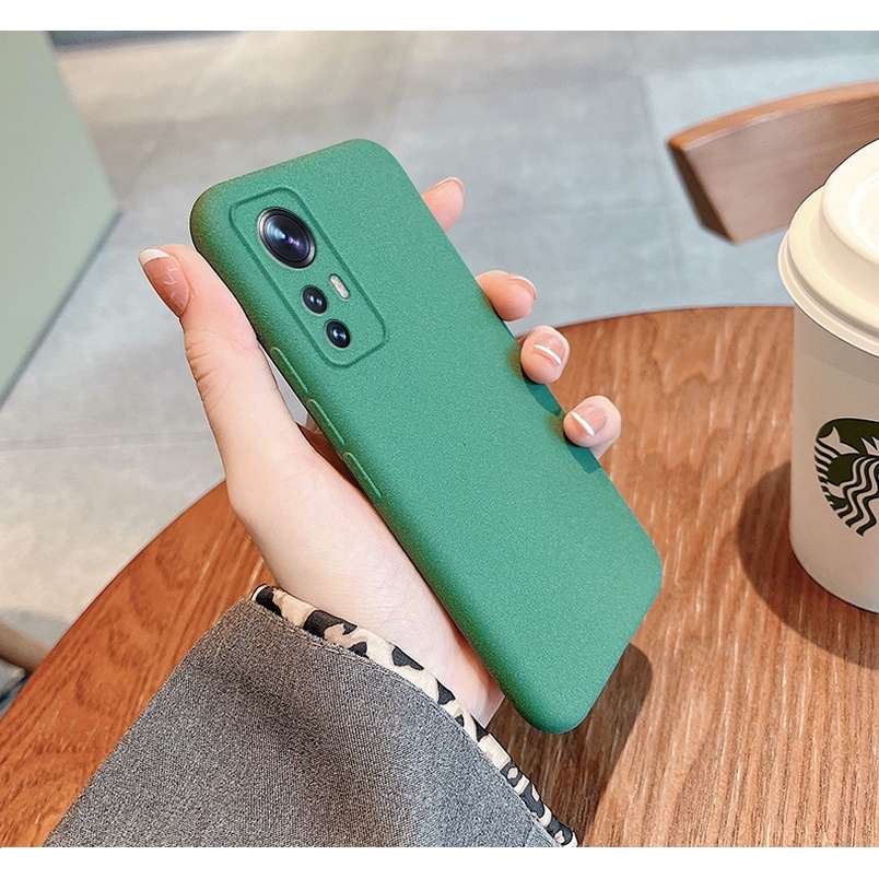 Soft Case Xiaomi Mi 12 Xiaomi 12 Pro Xiaomi 12 Lite Xiaomi 12 Ultra Slim Matte Silicon Sandstone