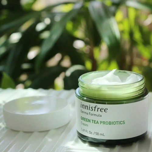 innisfree derma formula green tea probiotics  Cream 10ml