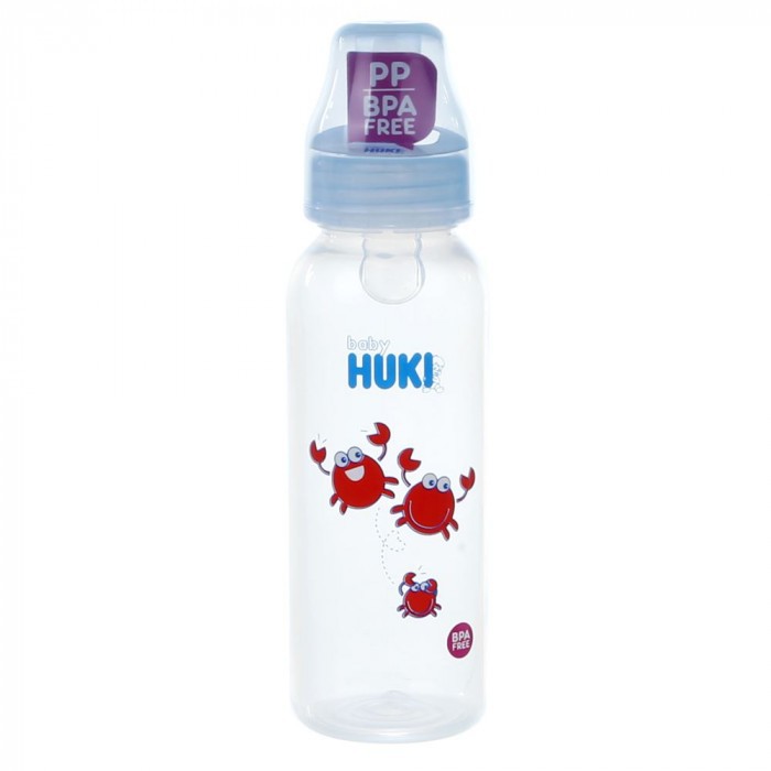 botol susu HUKI bayi pp sp round 120ml dan 240ml