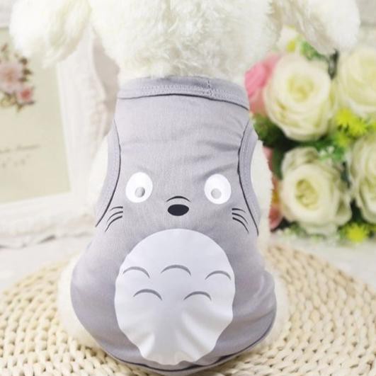 Importir- Baju Anjing Kecil / Baju Kucing / Baju Binatang / Kaos Anjing Poodle Lucu Murah Cartoon Pu