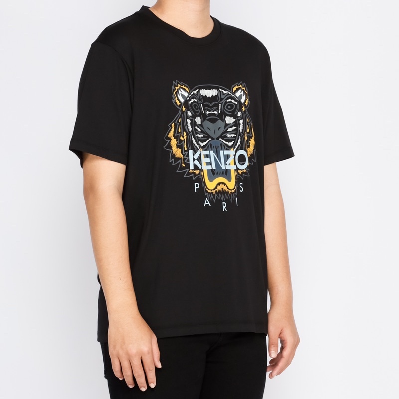 Ken. Tiger Tshirt Black Grey