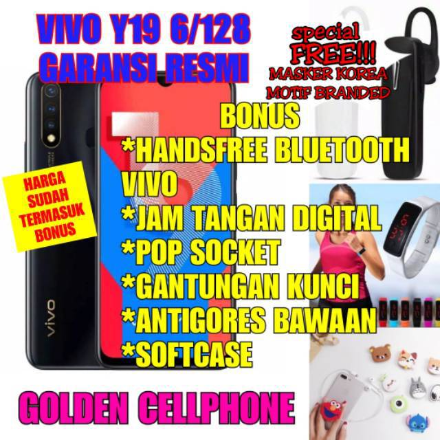 VIVO Y19 6/128 & Y30 4/128 GARANSI RESMI | Shopee Indonesia