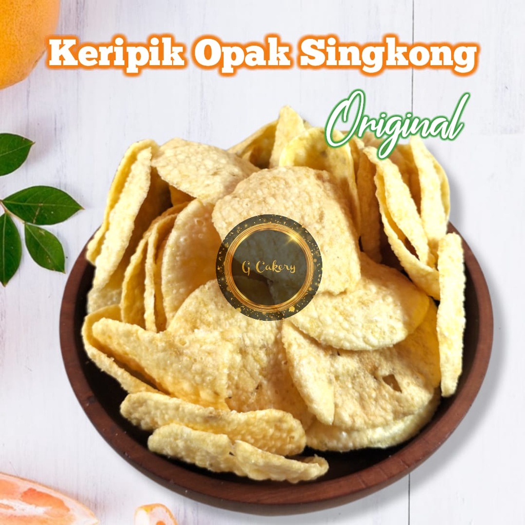 

Keripik Singkong / Opak Singkong Asin Gurih