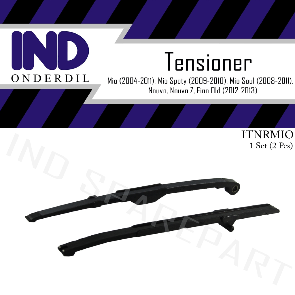 Karet-Fiber Lidah Tensioner Set Atas-Bawah Nouvo-Z/Fino Lama Karbu