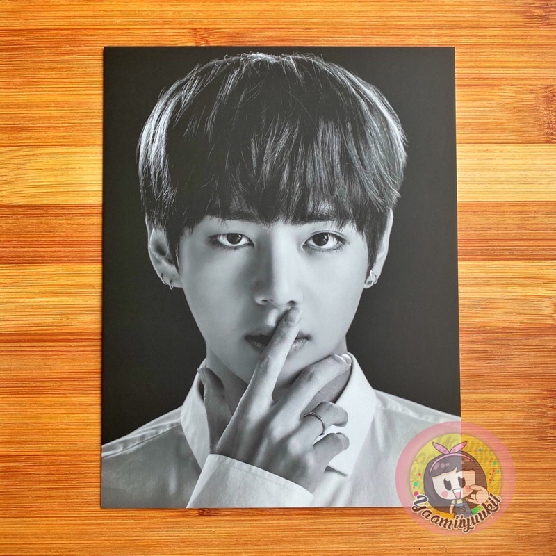 BTS Official MD Wings Tour in Japan Special Edition Premium Postcard / Premium Photo Taehyung - V