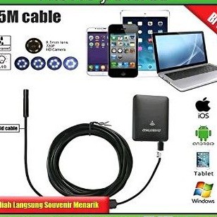 smartcam android endoscope kabel 5meter kamera spy