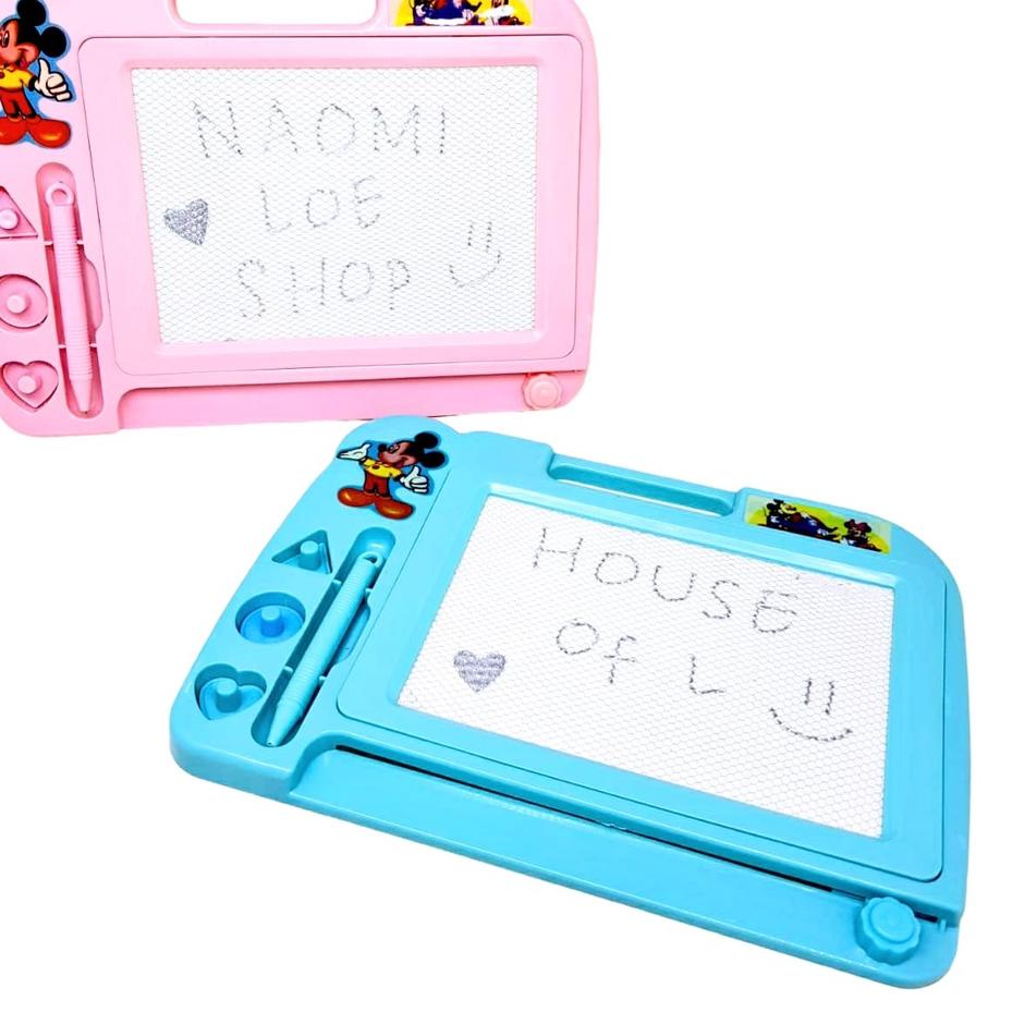 

Flash Sale - Mickey Papan tulis magnet magnetic drawing board Mainan edukasi