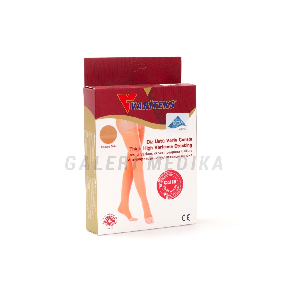 Stocking Varises Variteks 901 Kompresi Berat 30-40mmHg Kelas 3 / High Compression CCL 3 - Stoking Varises