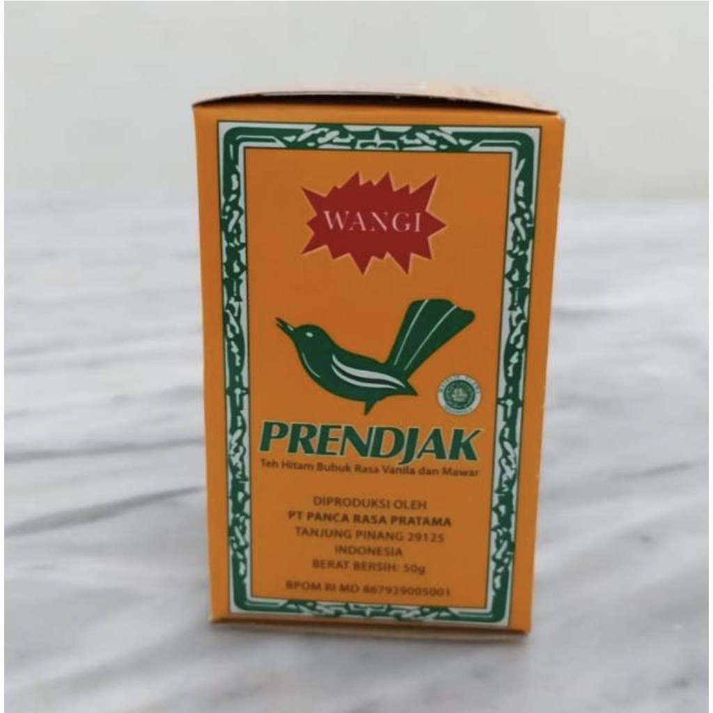 

Teh Bubuk Prendjak 50 gram / Teh Bubuk Prendjak isi 10 pcs