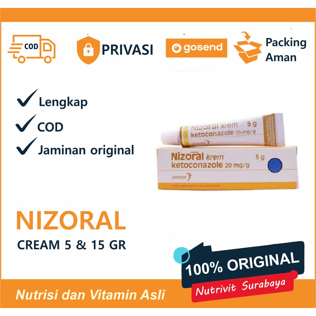 Nizoral Krem 5 / 15 GR (ANTI JAMUR)