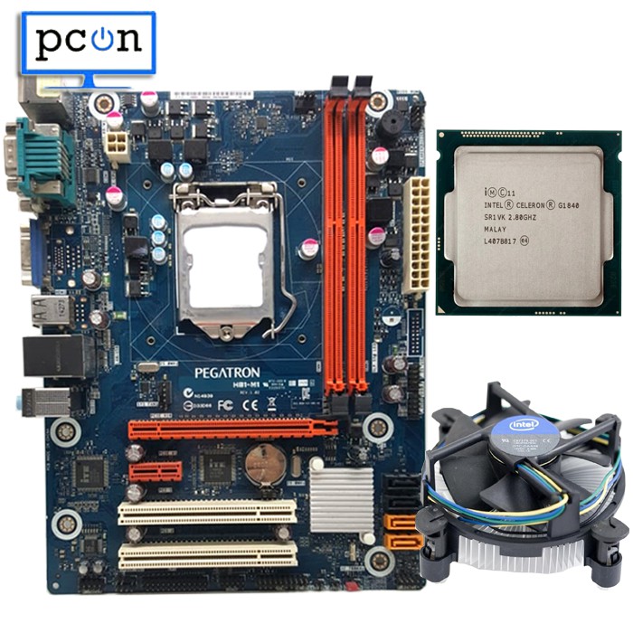 Motherboard/Mainboard/Mobo H81 LGA 1150 Pegatron Procesor G1840 danFan