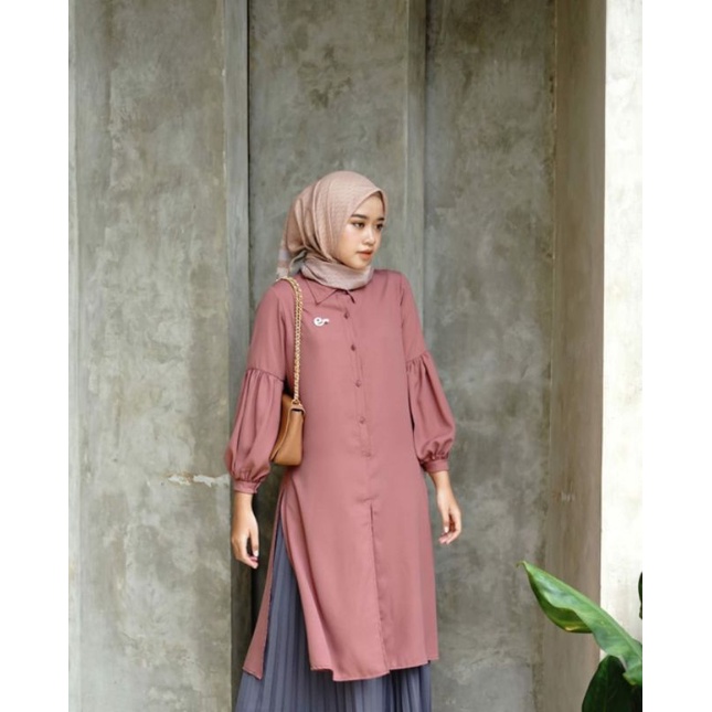 GELISS TUNIK / ATASAN TUNIK POLOS RAYON VISCOSE