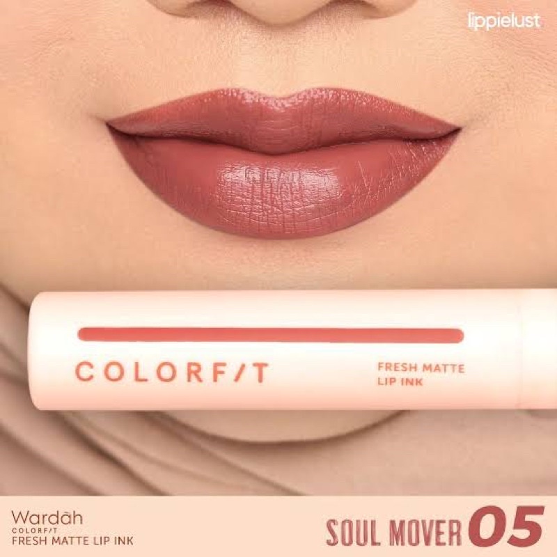 lip inked lebih tahan || wardah colorfit fresh lip ink serum || lip + serum