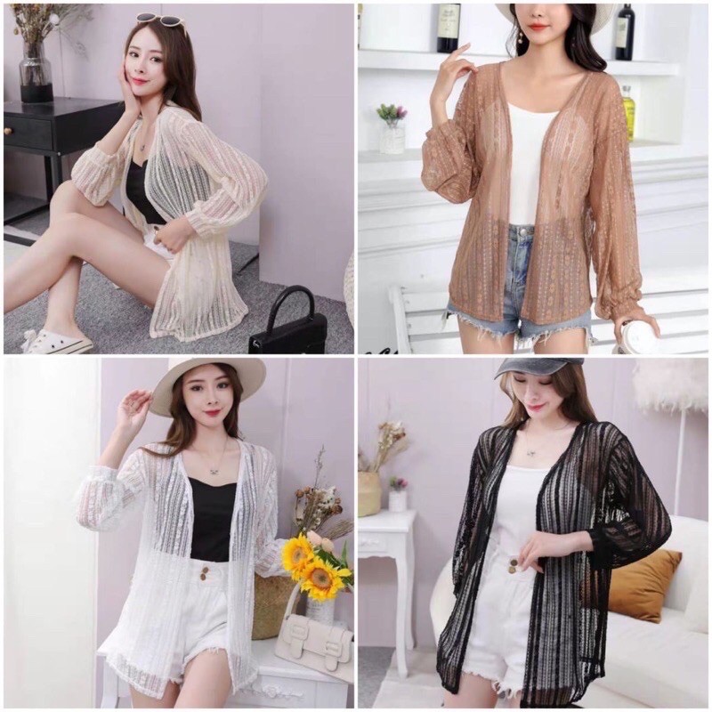 OUTER PANTAI WANITA LACE PENDEK IMPORT (DINDA)