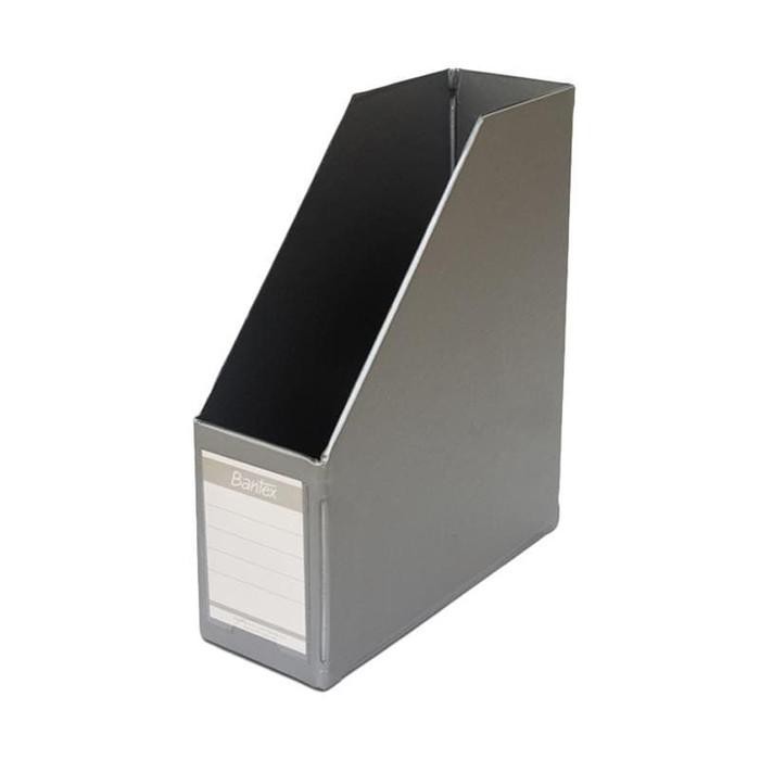 

Box File Tempat Penyimpanan File Dokumen Bantex 4011-17 Warna SILVER Folio 10 cm ATK