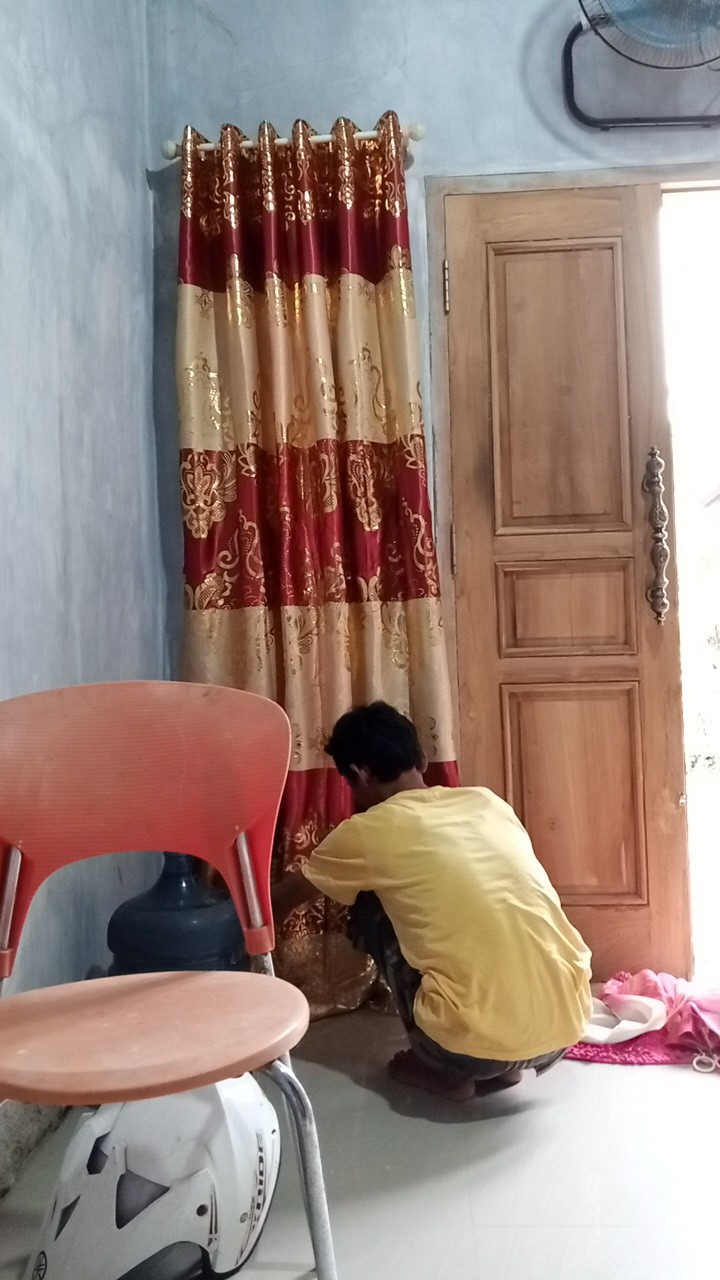 Gorden Blackout Zakat Buludru Print Mas Super,original &tebal