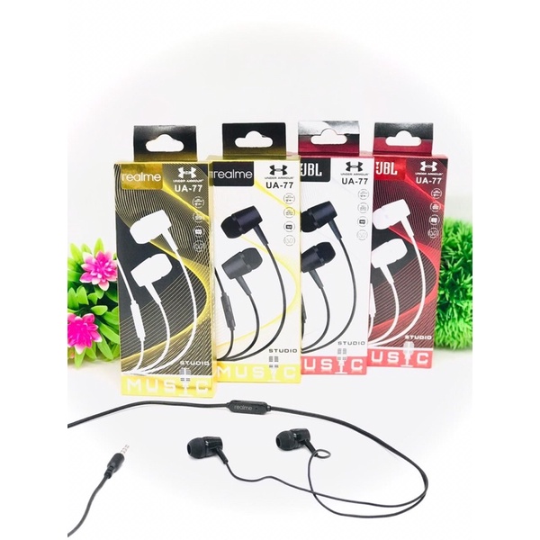 HANDSFREE EARPHONE UA77/ HEADSET HF UA-77 SUPERBASS ALL BRAND