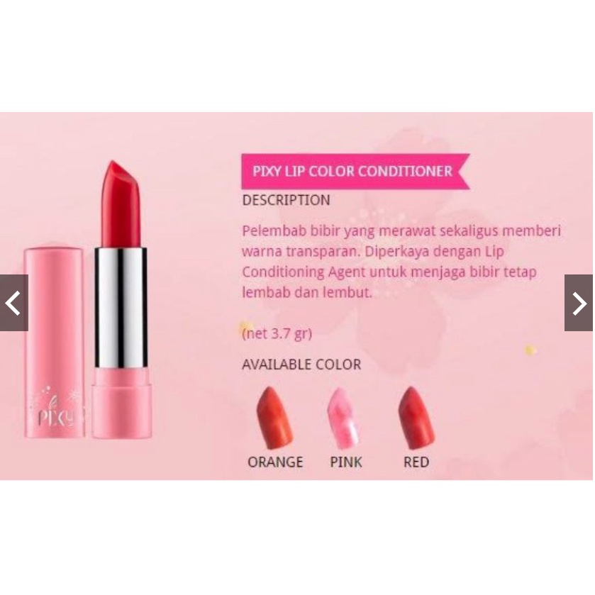 Pixy Lip Color Conditioner / Lip Conditioner Lipstick