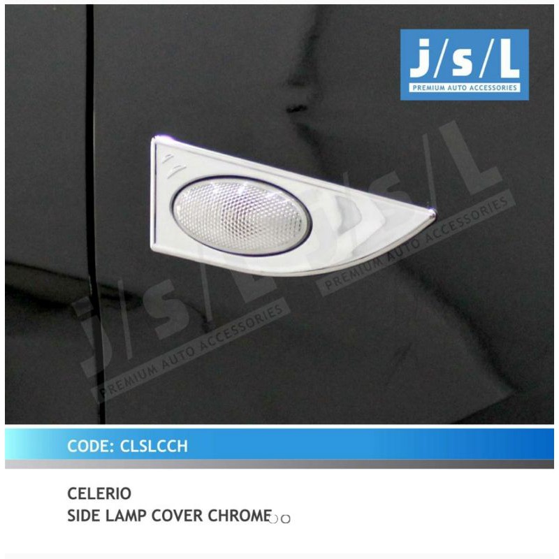 cover lampu samping Suzuki Celerio / side lamp cover chrome jsl