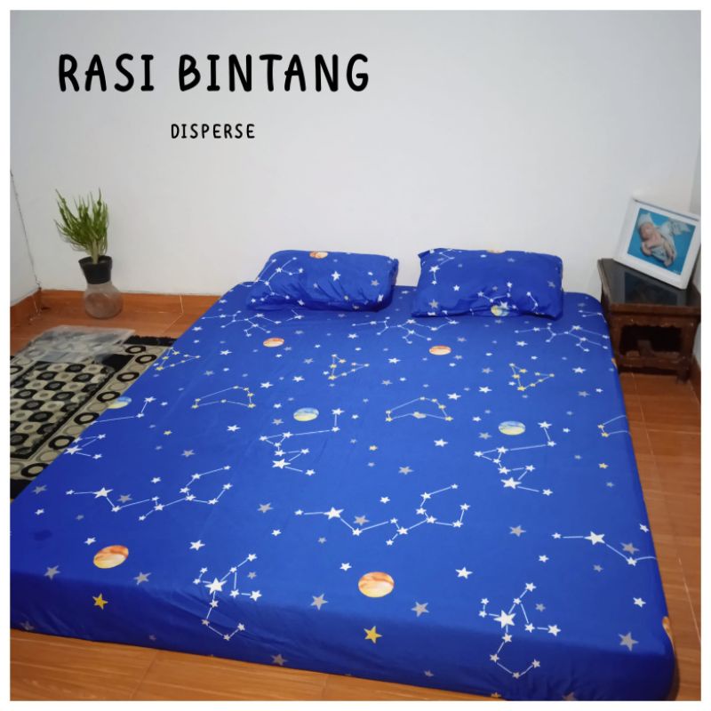 Sprei Home Made Motif Rasi Bintang UK 120 160 180
