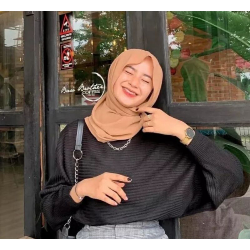 BATWING blouse RAJUT