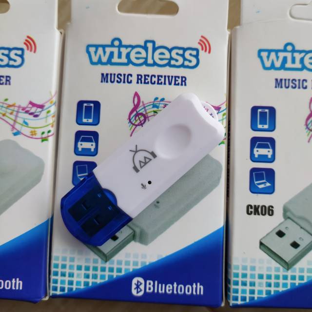 Wireless music receiver bloutut tanpa kabel