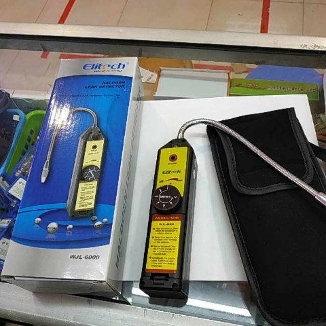 Halogen leak detector wjl 6000 elitech pendeteksi kebocoran Gas AC