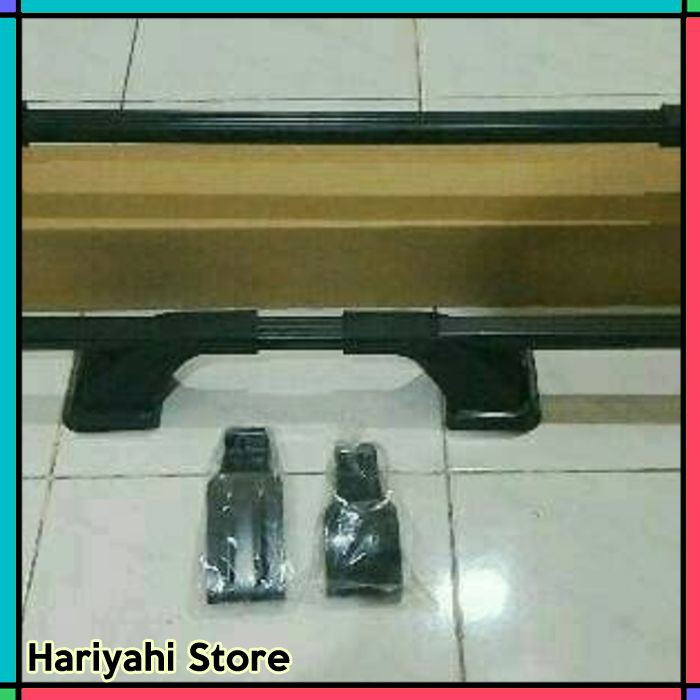 Crossbar Cross Bar Kaki Rack Kaki Thule Mobil / Sedan Jepit Body