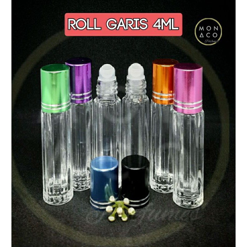 BOTOL ROLL GARIS 4 ML ( LUSINAN )