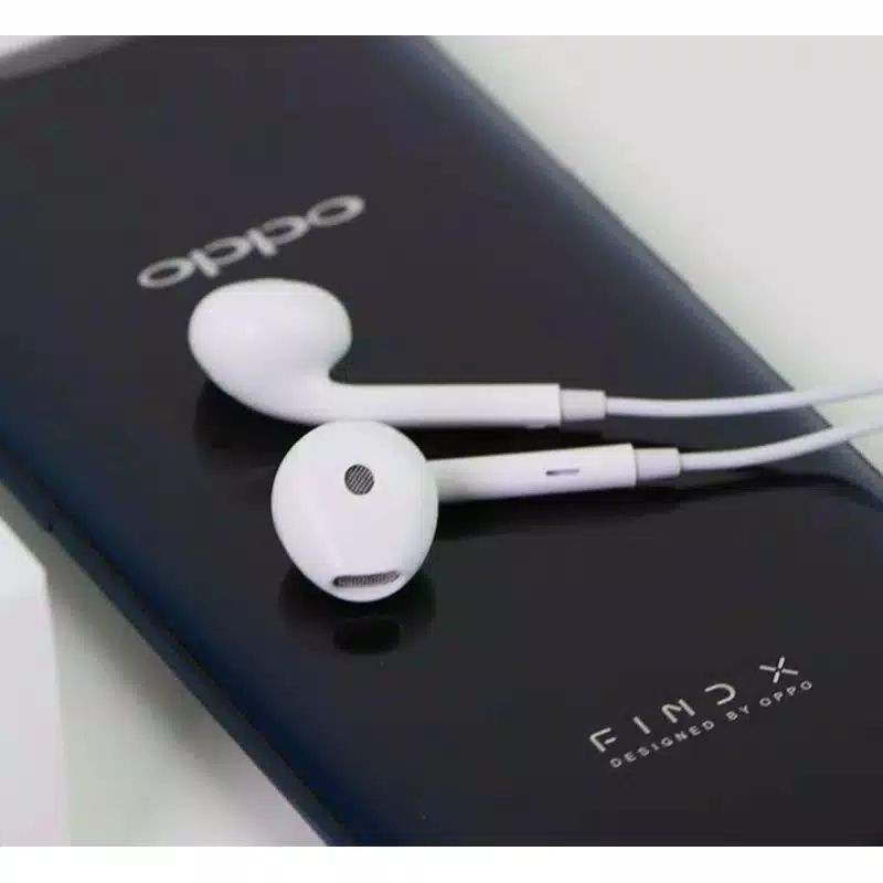 Headset Oppo Original 100% Support Semua Tipe Oppo