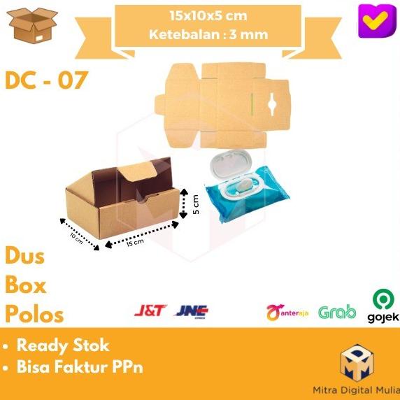

Kardus Dus Polos DC-07 Diecut 15 x 10 x 5 Box Makanan / Hampers