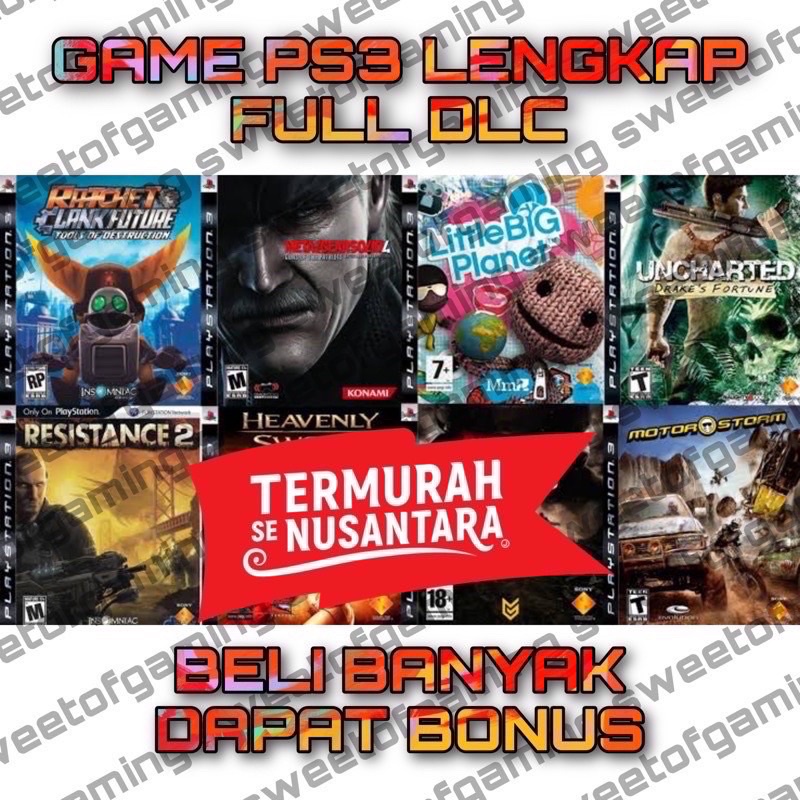 GAME PS3 TERLENGKAP