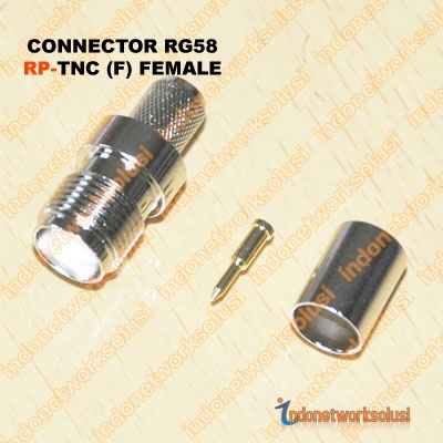 ONEKTOR CONNECTOR RG58 RP-TNC F (FEMALE)