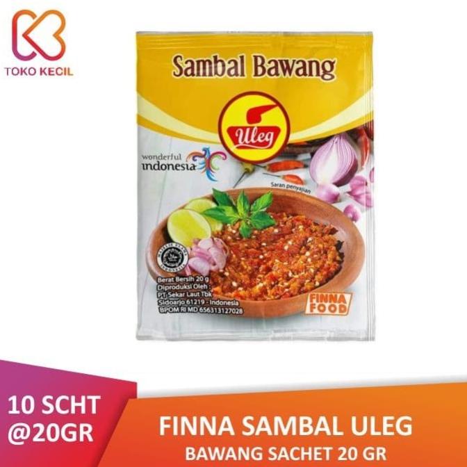 

Promo Awal tahun [PACK] Finna Sambal Uleg Bawang Sachet (10 x 20gr) Promo Awal tahun