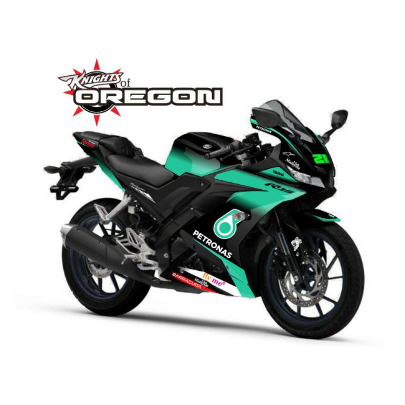 DECAL STRIPING R15 V3 PETRONAS