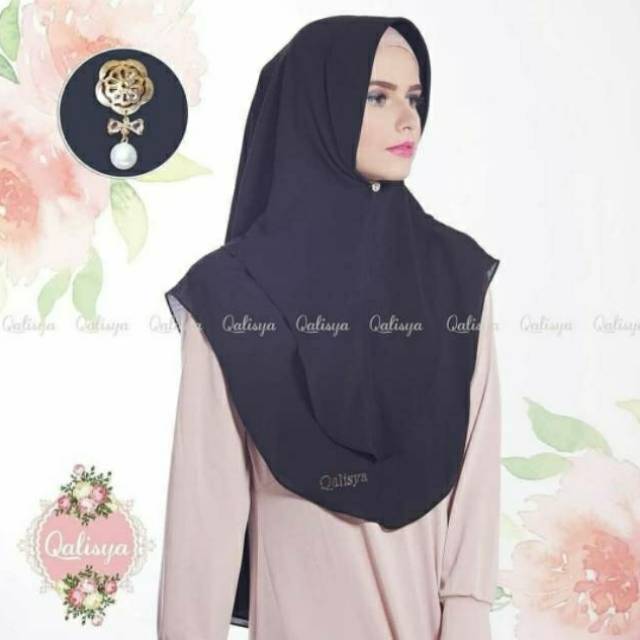 Hijab khimar thara by qalisya termurah