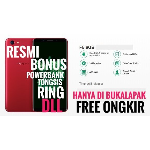 OPPP F5 PLUS RESMI