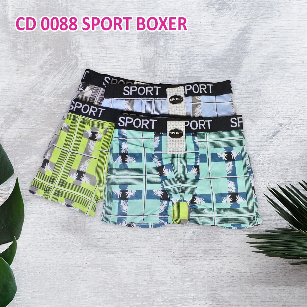 VS - Celana Dalam Pria Boxer SPORT | Celana Boxer Pria Import High Quality Best Premium | Cd Pria Boxer KEREN