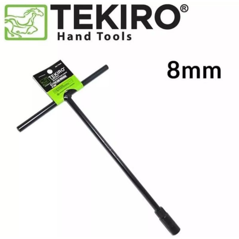 Kunci T Kunci Sock T Hitam Tekiro 8 Mm / Kunci Sok Hitam Tekiro 8 Mm