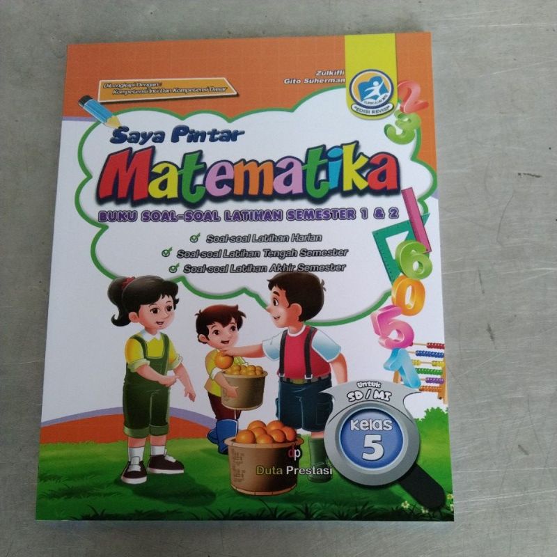 Saya Pinter Matematika kelas 5 SD Buku soal-soal Latihan SMT 1 dan 2