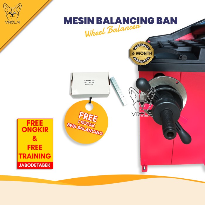 Mesin Balancing Ban / Wheel Balancer Mobil [AIRTRACK]