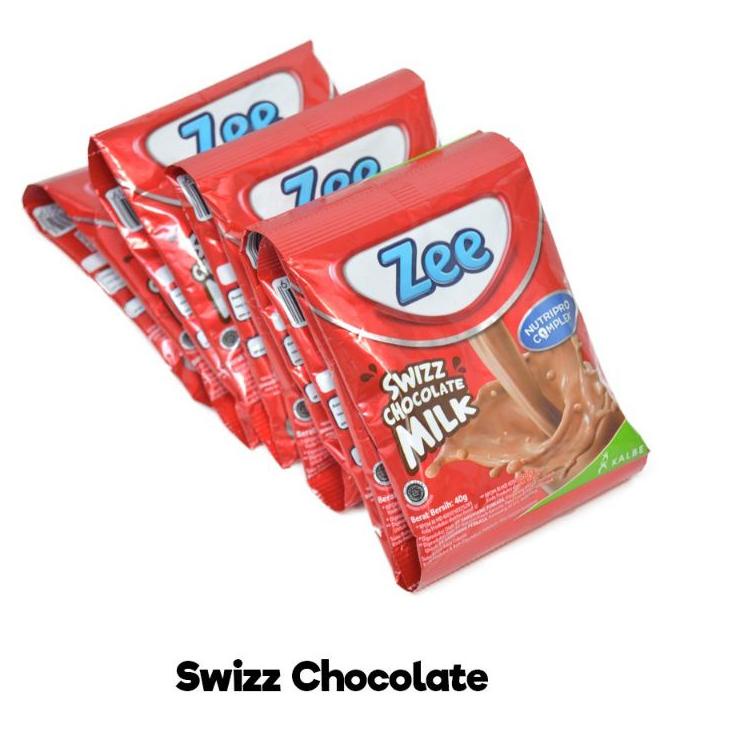 

EXCLUSIVE!Zee Susu Bubuk Coklat dan Vanila sachet renceng (10pcs x 40gr)|RA6