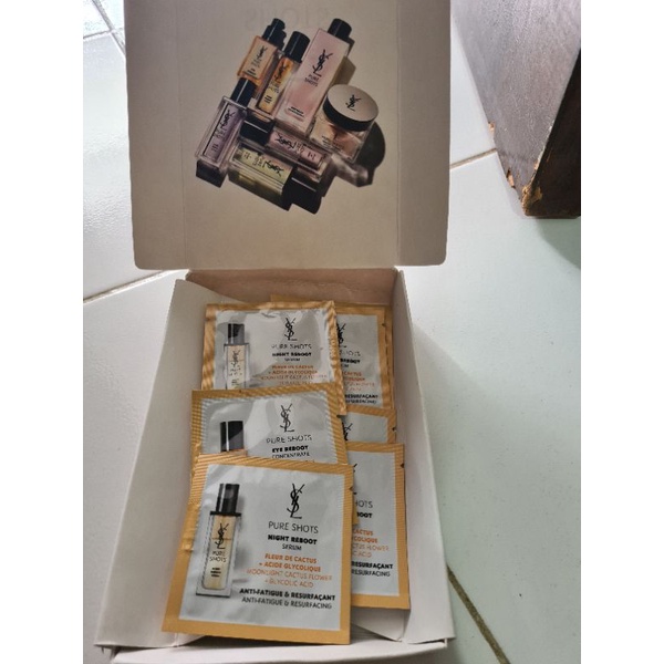 Sample YSl Pure Shots Night Reboot Serum