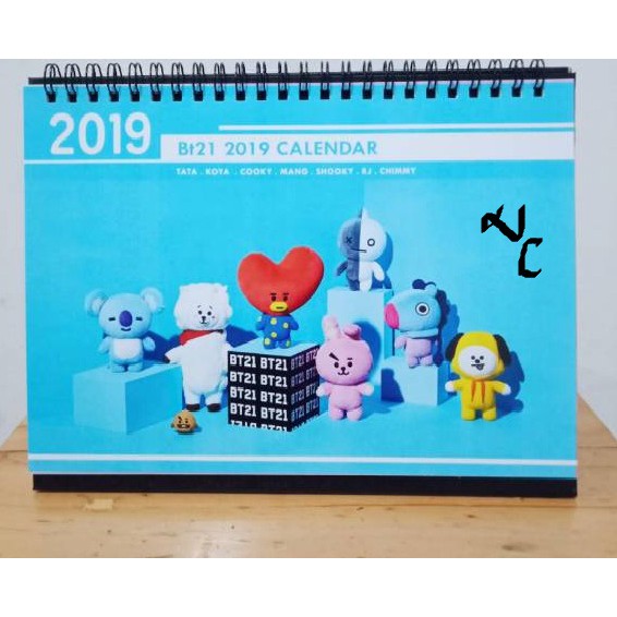 

[NC] - Kalender Meja BTS BT21 2022